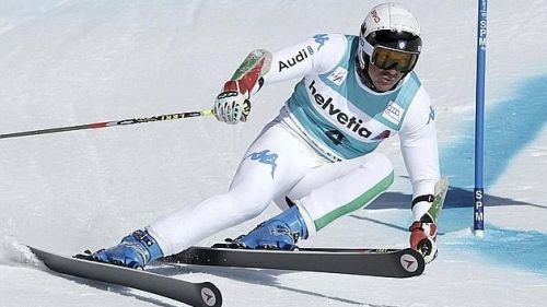 Max Blardone king of Crans Montana. Victory!