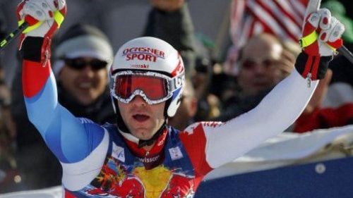 Didier Defago won the downhill in Bormio