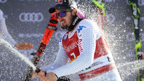 DH Bormio, double-barreled shotgun. Vince Dominik Paris, according to Christof Innerhofer