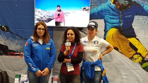 Nadia ed elena fanchini a skipass
