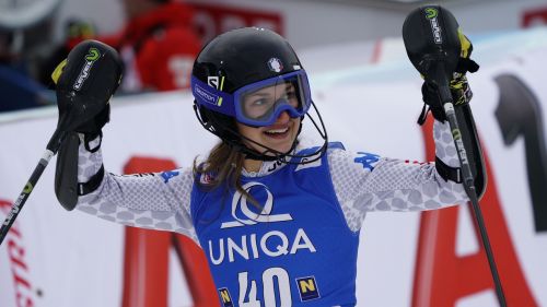 Lara Della Mea: I can go well in giant too. I feel safer in slalom