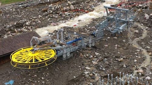 Limonetto, un fiume di fango travolge la stazione della seggiovia Morel