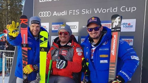 Max Franz wins the free descent of Lake Louise