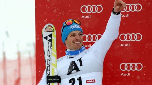 Soelden, Manfred Moelgg second. Ted Ligety dominates all