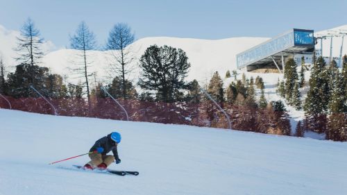 Ciampac, la pista nera nel bosco tra le più tecniche della Val di Fassa