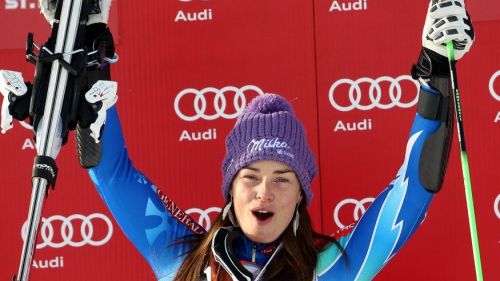 Tina Maze trionfa nel gigante di Lenzerheide