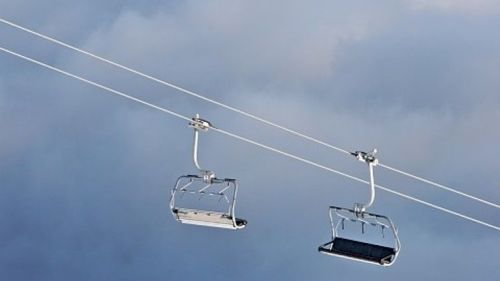 Skiing in New Zealand. Turoa, the ski resort with the plant more high Australasia