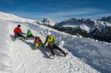 Friday Night Fever: evening with dinner at high altitude and descent at night tobogganing