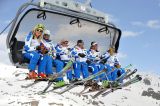 Livigno Istruttori Nazionali e Lara Gut