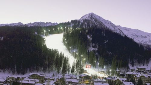 Pista 3 Illuminata a Madonna di Campiglio