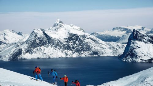 Between Places: 50 minutes of video including snow, ice and water