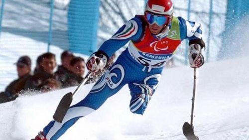 Un soccorrittore sulle piste