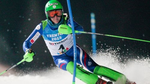 La serba Ignjatovic è d'oro nello slalom. Ventesima Elena Re