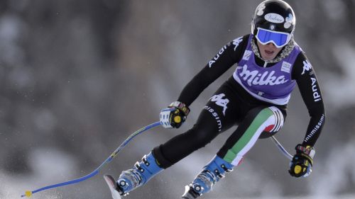 Nadia Fanchini: 'I parziali mi danno fiducia, spero in una neve più dura'