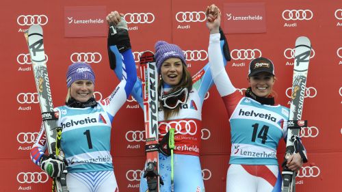Tessa Worley e compagne ripartono da Saas Fee, in Svizzera
