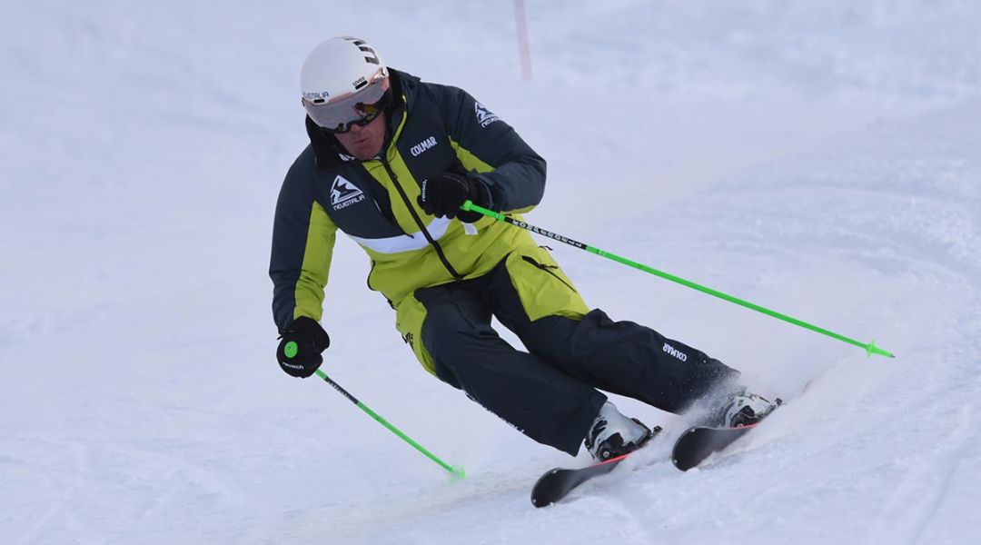 Valerio Malfatto al test di Rossignol React 8 (2021)