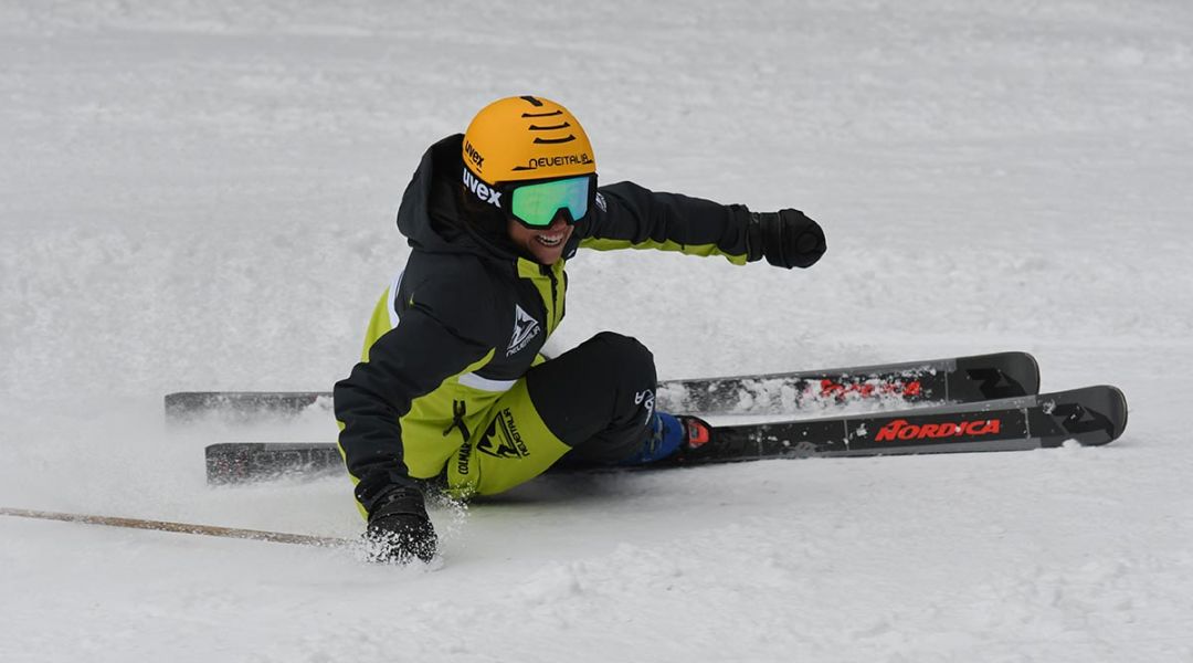 Laura Jardi al test di Nordica Dobermann Spitfire 70 PRO (2021)