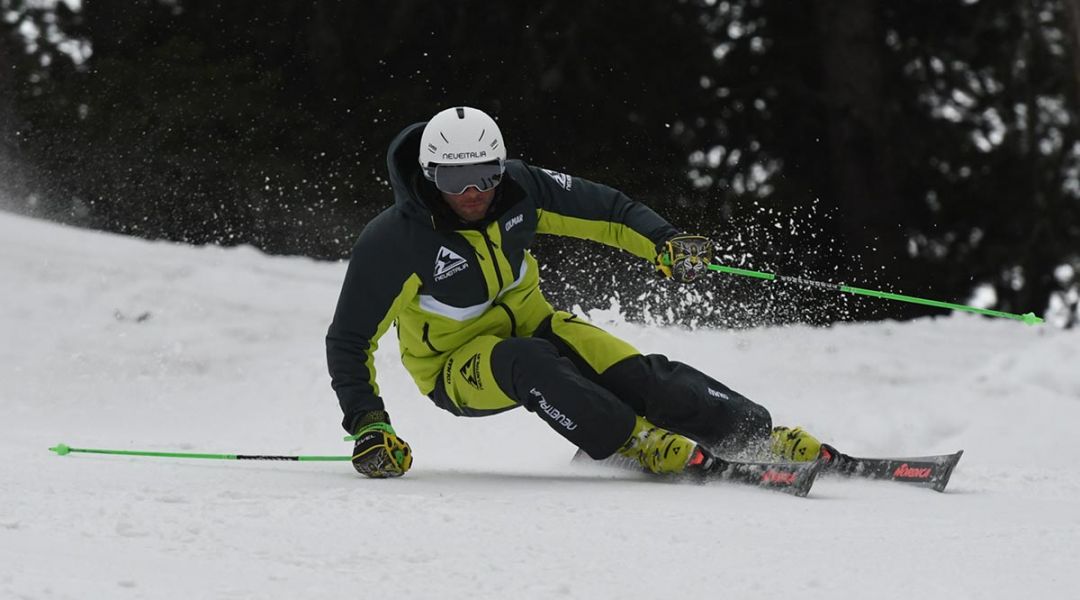 Alex Favaro al test di Nordica Dobermann Spitfire 70 PRO (2022)