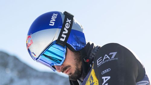 Dominik Paris allenamenti in Alto Adige