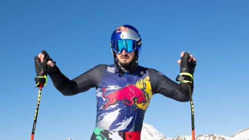 Dominik Paris allenamenti in Alto Adige