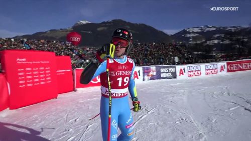 Mattia casse splendido sulla streifalm, il migliore degli azzurri nel superg di kitzbuhel