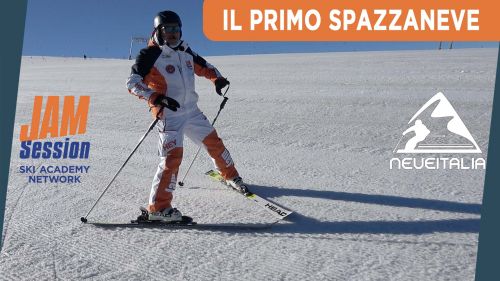 Il primo spazzaneve - Corso di sci principianti