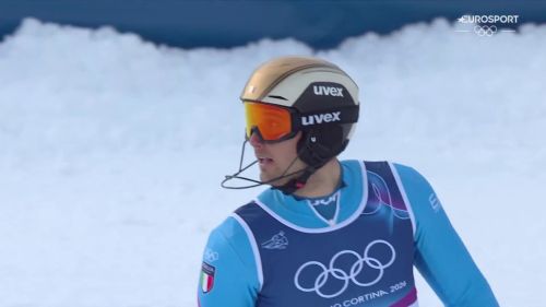 Saccardi si classifica nella top15 dello slalom di bormio, il video della seconda manche