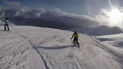 Livigno riparte, oggi dopo quasi due anni di buio quasi 1500 sciatori sulle piste di Carosello 3000