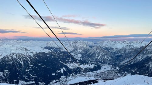 Sciare all'alba ski area bormio
