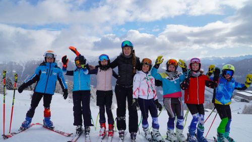 Sul monte cavallo con Tina Maze