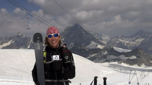 Sci aski - 6 luglio 2015 - test sul ghiacciaio - cervinia