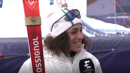 La gioia di federica brignone: 