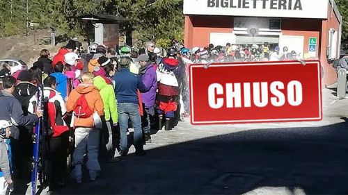 Coronavirus, nella bozza del nuovo Dpcm in firma oggi anche lo stop agli impianti sciistici fino al 24 Novembre