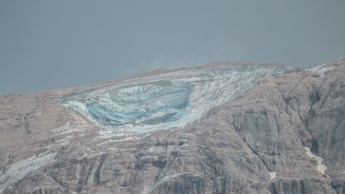 Marmolada   distacco seracco   3 07 2022