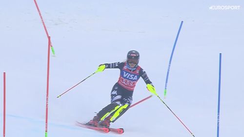 Shiffrin al comando dello slalom di Špindleruv, il video della sua prima manche, dominio assoluto