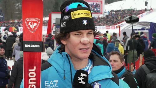 Le parole di giovanni franzoni dopo il successo in discesa a kitzbühel: 