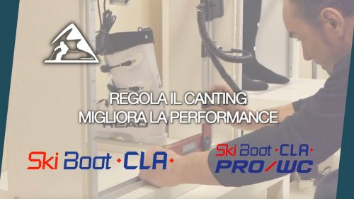 La regolazione del canting dello scarpone migliora la performance. Scopriamo Ski Boot Cla