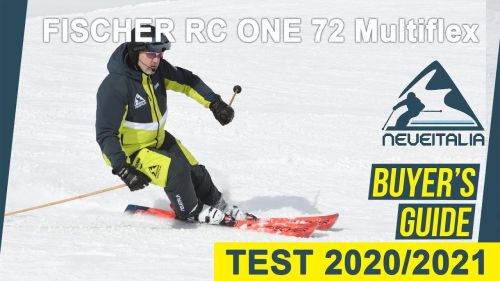 Fischer rc one 72 multiflex - neveitalia ski-test 2020/2021