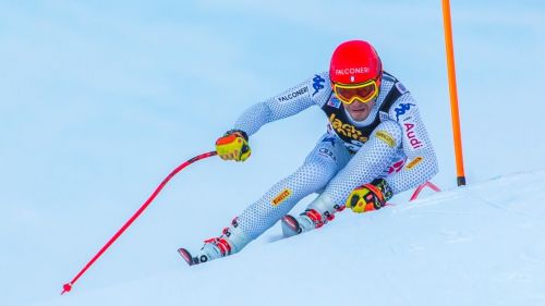 Slalom gigante della gran risa - la pista in primo piano!