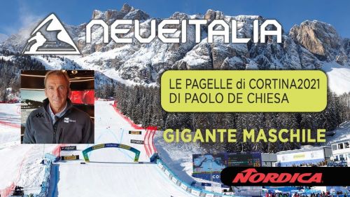 Gigante maschile di cortina 2021 - le pagelle di paolo de chiesa