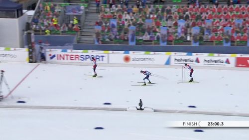 Jarl riiber back to back: il norvegese vince l'oro in volata a oberstdorf