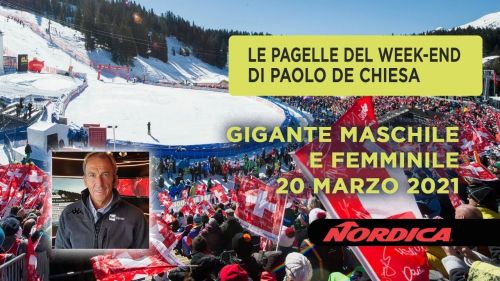 Gigante maschile e femminile di lenzerheide. le pagelle di paolo de chiesa