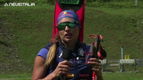 Wierer sumptuous in the Austrian summer Biathlon championships, good signs from Giacomel
