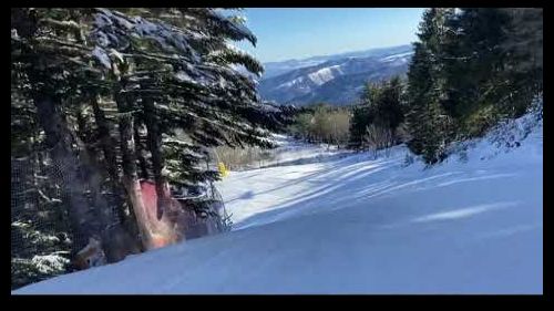 Pista rossa del cimoncino 12/12/2021 - cimone sci
