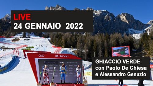 Ghiaccio verde, paolo de chiesa in diretta dopo le gare di cortina e kitzbühel