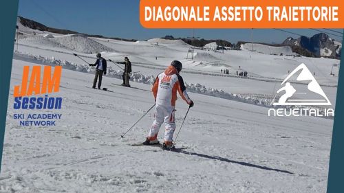 Diagonale assetto traiettorie - INT.18- Corso sci intermedio