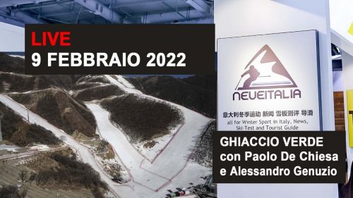 Ghiaccio verde con paolo de chiesa e alessandro genuzio. le gare di oggi a pechino 2022