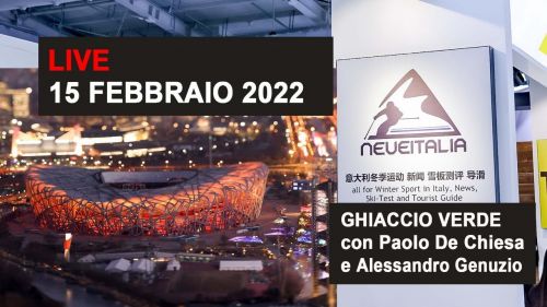 Ghiaccio verde con paolo de chiesa. la discesa femminile e le gare di domani a pechino 2022