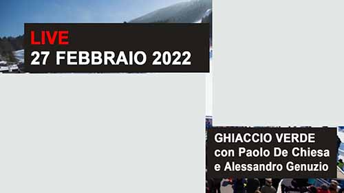 Ghiaccio verde con paolo de chiesa. il commento sulle gare di garmisch e crans montana