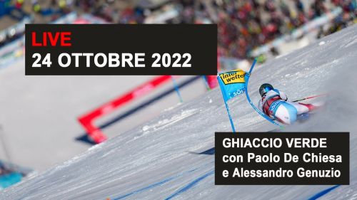 Ghiaccio verde con paolo de chiesa - giganti di sölden